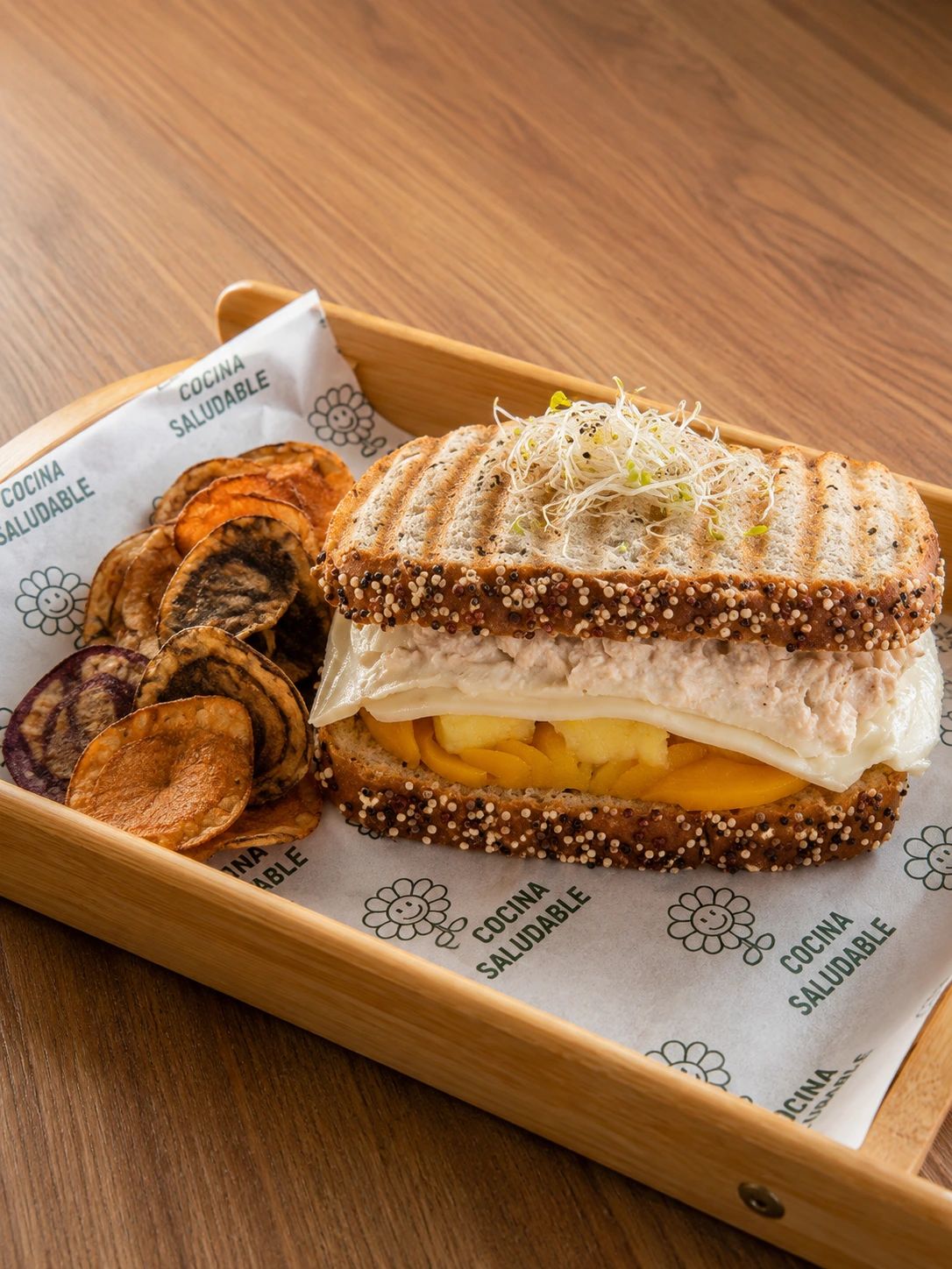 Sandwich El Hawaiano