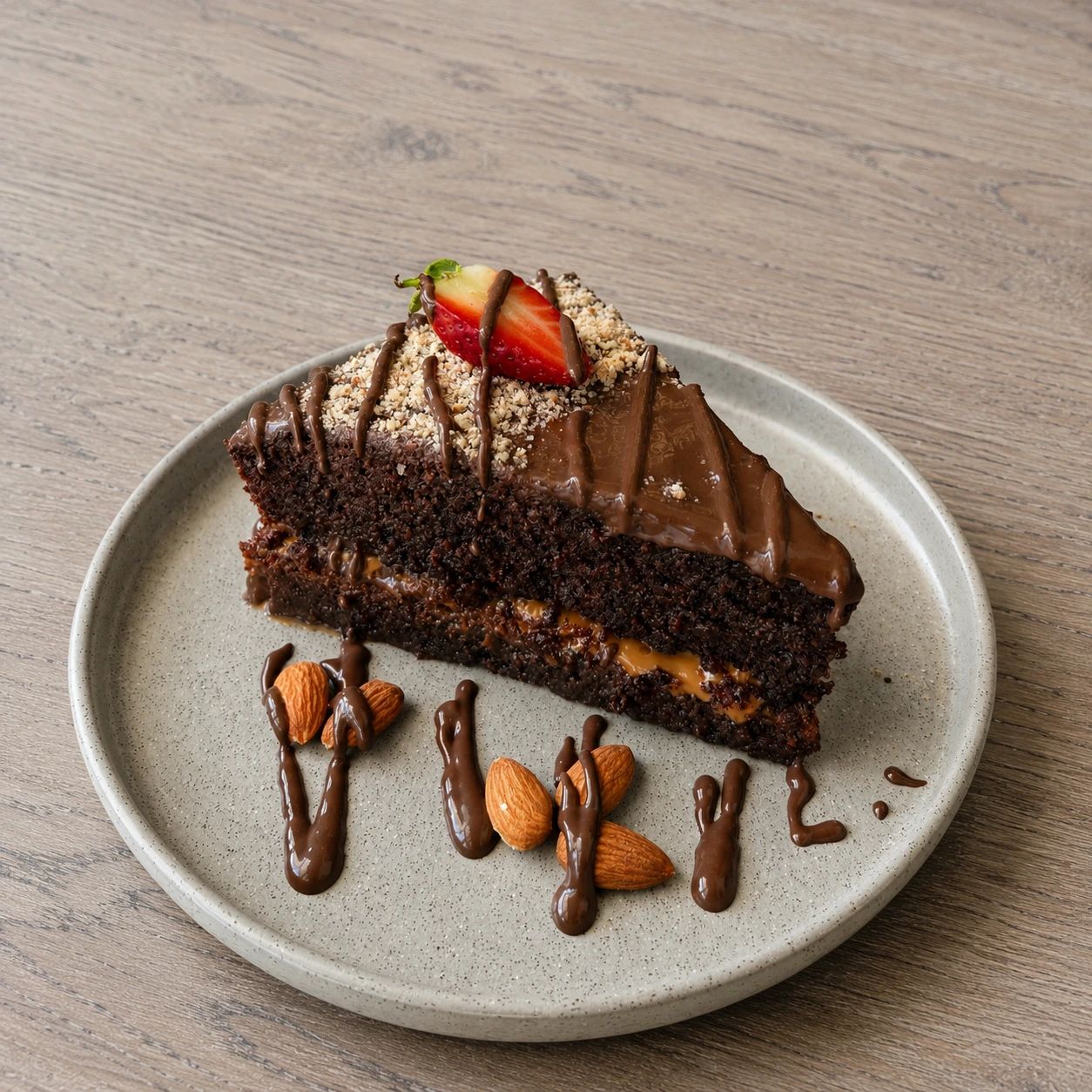 Torta de Chocoalmendra