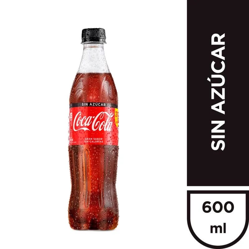 Coca Cola (Sin azúcar)