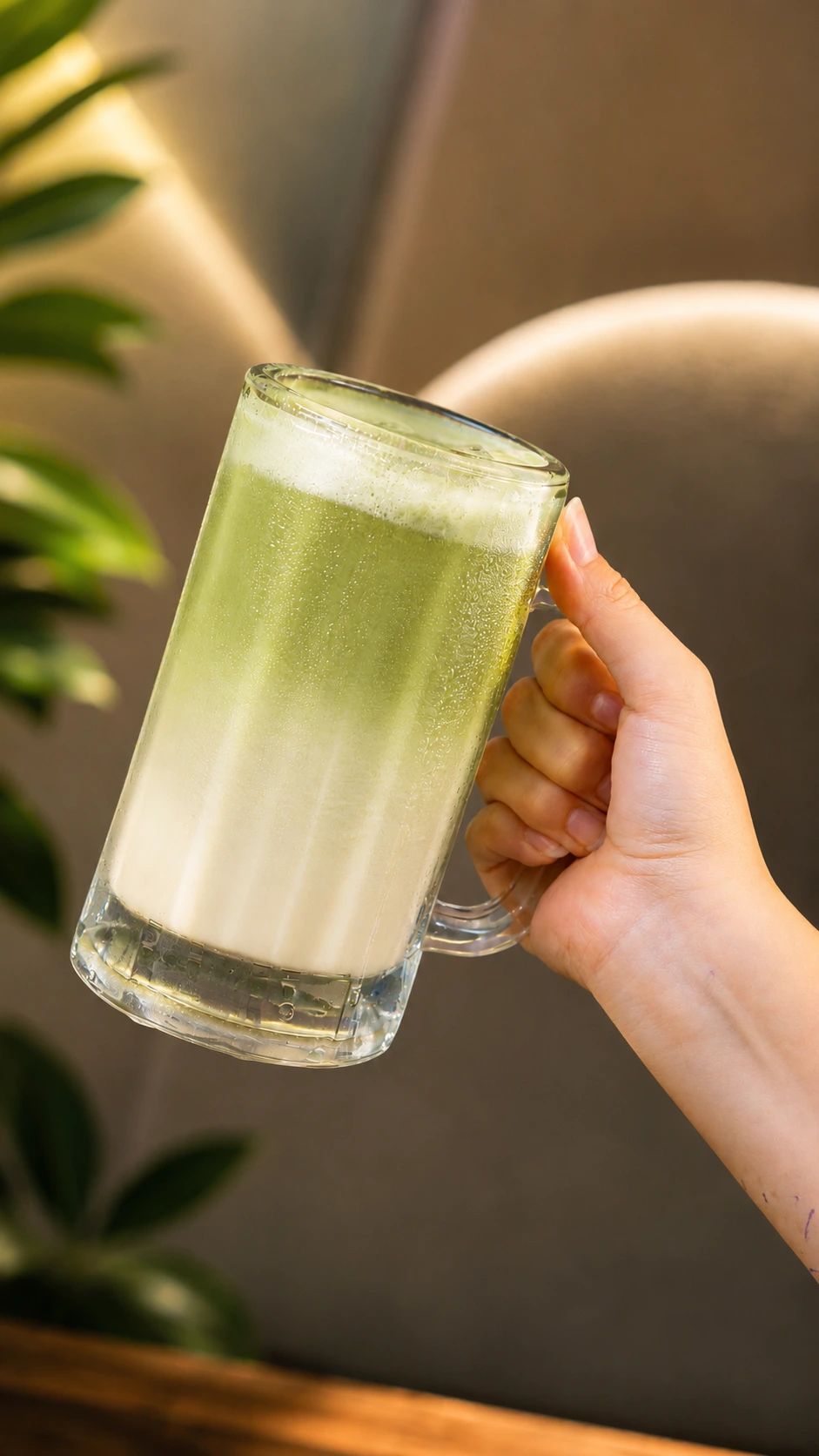 Iced Latte de Matcha