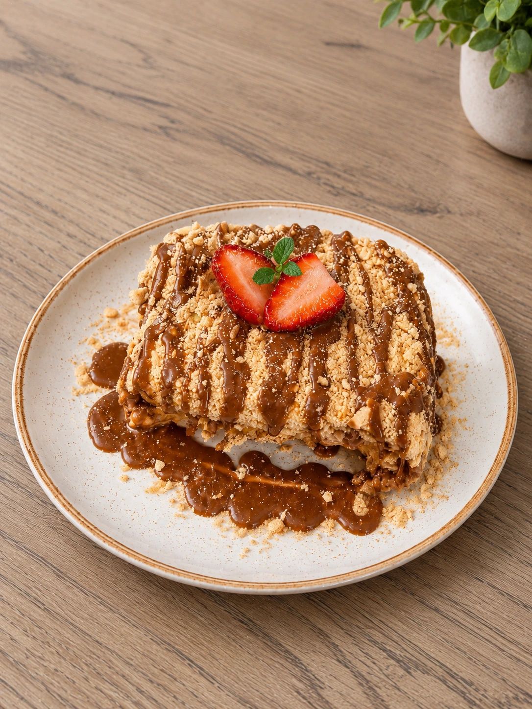 Pudin Chocovainilla