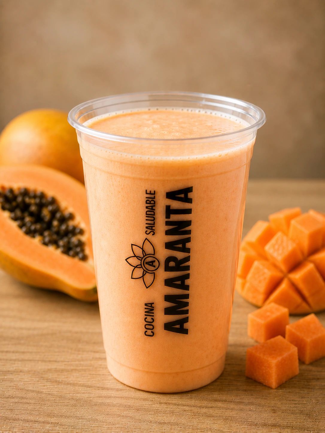 Jugo de Papaya con Leche
