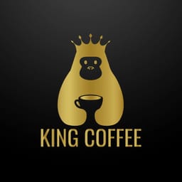 King Coffee Café & Snack logo